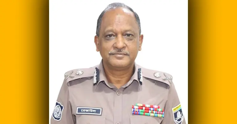 নৌ-পুলিশের নবনিযুক্ত অতিরিক্ত আইজিপি রেজাউল করিম